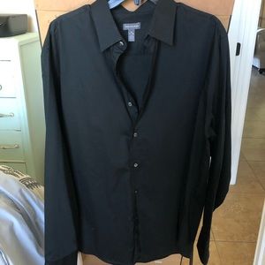 Black dress shirt